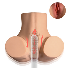 Lade das Bild in den Galerie-Viewer, Gina: US Stock Adult Torso Doll with Virgin Tight 2 Holes USB Charging Female Torso Doggy Style Booty Love Doll for Men 27.5LB