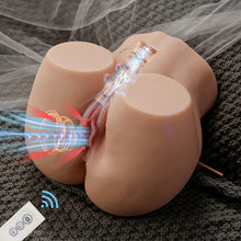 Lade das Bild in den Galerie-Viewer, Agatha: US Stock Automatic Butt Stroker 13.4LB Booty Sex Doll Torso with Tight Vaginal Anal Hip Sucking Vibrating Adult Sex Toys for Men Pleasure