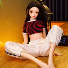 Load image into Gallery viewer, Mio(60cm/2ft): US Stock Cute Girl Love Doll Small Size Black Hair
