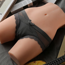 Carica l'immagine nel visualizzatore di Gallery, Lance: China Gift Torso Sex Doll Build-in Metal Skeleton with Realistic Anal Vaginal 2 Holes Tight