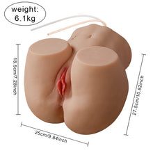 Lade das Bild in den Galerie-Viewer, Agatha: EU Stock 13.4LB Lifelike Sex Doll Torso Male Masturbator Attractive Buttock Stroker Realistic Vibrating Sucking Hands Free