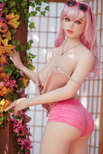Carica l'immagine nel visualizzatore di Gallery, Ariel(150cm/4ft9): 2024 Piper Doll Seamless Flesh Skin Full Silicone Ultra-Realistic Head Pink Outfit