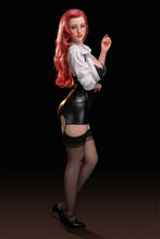 Load image into Gallery viewer, Therese(168cm/5ft5): US Stock Lady Sex Love Doll Female Silicone Head with Big Tits Pink Hair