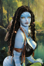 Carica l'immagine nel visualizzatore di Gallery, Phylicia(165cm/5ft4): Avatar Large Breasts Elf Sex Doll Big Butt Girl Doll Blue