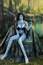 Carica l'immagine nel visualizzatore di Gallery, Phylicia(165cm/5ft4): Avatar Large Breasts Elf Sex Doll Big Butt Girl Doll Blue
