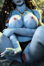 Carica l'immagine nel visualizzatore di Gallery, Phylicia(165cm/5ft4): Avatar Large Breasts Elf Sex Doll Big Butt Girl Doll Blue