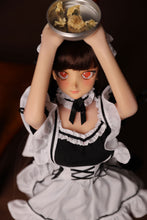 Lade das Bild in den Galerie-Viewer, Housemaid(60cm/23.5in): Silicone Sex Doll Cosplay Cute Girl Mini Size Breast Vaginal Erotic Adult Dolls