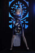 Carica l'immagine nel visualizzatore di Gallery, Ling(60cm/23.5in): Japanese Silicone Doll Sex Cosplay for Men Pleasure Breast Vagina Mini Love Doll