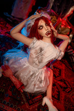 Carica l'immagine nel visualizzatore di Gallery, Malmgren(169cm/5ft5): 2023 Happy Halloween Muscle Sex Doll Vampire Teeth Open Mouth Role Play