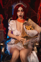 Carica l'immagine nel visualizzatore di Gallery, Malmgren(169cm/5ft5): 2023 Happy Halloween Muscle Sex Doll Vampire Teeth Open Mouth Role Play