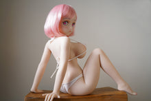 Carica l'immagine nel visualizzatore di Gallery, Shiori(80cm/2ft6): Anime Sex Doll Blonde F-Cup Big Boobs Anal Sex Pussy Hot Girl