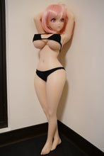 Carica l'immagine nel visualizzatore di Gallery, Shiori(80cm/2ft6): Anime Sex Doll Blonde F-Cup Big Boobs Anal Sex Pussy Hot Girl