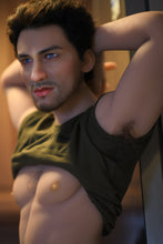 Carica l'immagine nel visualizzatore di Gallery, Greg(170CM/5ft6): Silicone Head Real European Male Sex Doll for Women