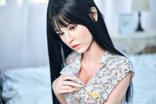 Load image into Gallery viewer, Angelia: 2021 New Implant Hair Full Silicone Love Doll Sex Normal Breasts 161cm