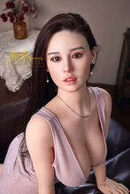 Carica l'immagine nel visualizzatore di Gallery, Bessie: 2021 New Implant Hair Full Silicone Fat Sex Doll Super Realistic 162cm