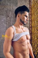 Carica l'immagine nel visualizzatore di Gallery, Kelvin(162cm/5ft3): Silicone Head European Male TPE Sex Doll for Women