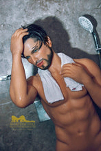 Carica l'immagine nel visualizzatore di Gallery, Kelvin(162cm/5ft3): Silicone Head European Male TPE Sex Doll for Women