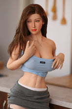 Charger l'image dans la galerie, Leticia(160cm/5ft2): New TPE Sex Doll Silicone Head Big Boobs Sex Ass Adult Toy