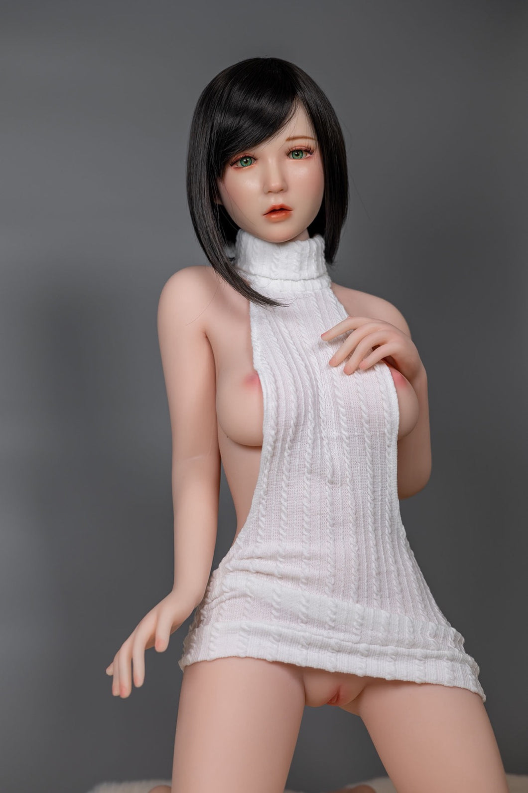 Asako(100cm/3ft3): Full Size Silicone Sex Doll Mini Pussy Real Doll
