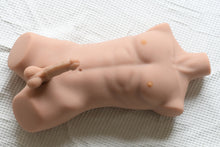 Lade das Bild in den Galerie-Viewer, John: 80cm European Head Half Body Doll Torso Male Sex Large Dick for Women