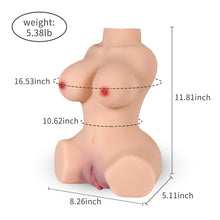Load image into Gallery viewer, XiaoMei: US Stock 5.38LB Portable Sex Doll Torso for Male Masturbator