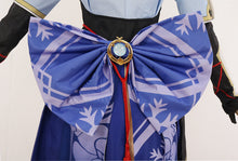 Load image into Gallery viewer, Free Shipping Genshin Impact Ayaka Anime Cosplay Dress Standard Outfit
