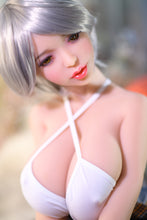 Load image into Gallery viewer, Lina(105cm/3ft4): Large Breasts Small Sex Doll for Men Green Eyes
