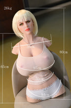 画像をギャラリービューアに読み込む, Chelsea: Blonde European Head Half Body Doll Torso Sex