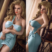 Charger l&#39;image dans la galerie, Monique(170cm/5ft6): US Stock 2023 New European Sex Doll Blonde Girl Realistic Silicone Head
