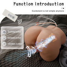 Load image into Gallery viewer, Agatha: EU Stock 13.4LB Lifelike Sex Doll Torso Male Masturbator Attractive Buttock Stroker Realistic Vibrating Sucking Hands Free
