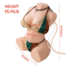 画像をギャラリービューアに読み込む, Jessie: US Stock Sex Doll Torso Electric With Vibration &amp; Suction Functions
