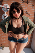 Lade das Bild in den Galerie-Viewer, Mari(151cm/4ft9): Curvy Sex Doll Doggy Style Girl Big Breasts Large Buttocks Real Vaginal Oral Anal Sex Openings
