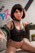 Lade das Bild in den Galerie-Viewer, Mari(151cm/4ft9): Curvy Sex Doll Doggy Style Girl Big Breasts Large Buttocks Real Vaginal Oral Anal Sex Openings
