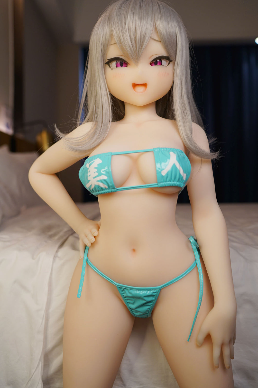 Aoi(120cm/4ft): Irokebijin S-TPE Medium Breasts Big Ass Small Sex Doll for Adults