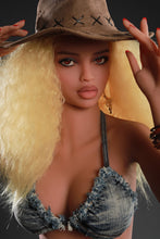 Carica l&#39;immagine nel visualizzatore di Gallery, Margot(158cm/5ft2): US Stock Cow Girl Doggy Style Real Sex Doll Black With Pussy Anal Oral 3 Openings
