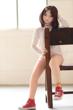 Load image into Gallery viewer, Daphne(126cm/4ft1): US Stock Tiny Small Portable Petite Sex Doll TPE Flat Chest
