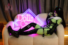 Charger l&#39;image dans la galerie, Eugenia(168cm/5ft5): US Stock Animal Sex Doll E-cup Cosplay Love Doll Cow in Green
