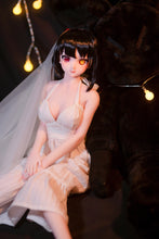 Load image into Gallery viewer, Kurumi(60cm/23.5in): Anime Sex Doll Lovely Girl Silicone Head And Vinly Head Mini Sex Doll
