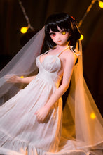 Load image into Gallery viewer, Kurumi(60cm/23.5in): Anime Sex Doll Lovely Girl Silicone Head And Vinly Head Mini Sex Doll
