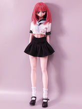 Carica l&#39;immagine nel visualizzatore di Gallery, Zapata(60cm/23.5in): Silicone Sex Doll Red Hair Cosplay Masturbating Pleasure for Men Anime Girl Doll
