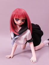 Carica l&#39;immagine nel visualizzatore di Gallery, Zapata(60cm/23.5in): Silicone Sex Doll Red Hair Cosplay Masturbating Pleasure for Men Anime Girl Doll
