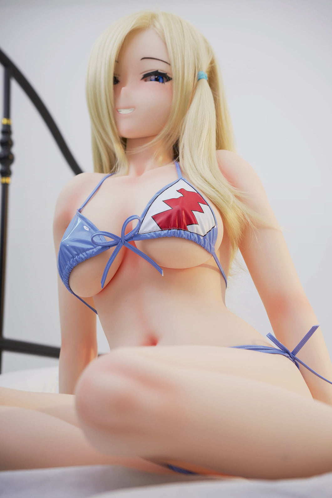 Kasumi(148cm/4ft8): Irokebijin Hyper Soft Silicone Anime Sex Doll Cartoon Figure Doll Smile Super Real Doll