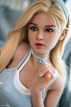 Load image into Gallery viewer, Stephanie(148cm/4ft8): US Stock Blonde Sex Doll Busty Love Doll Gel Breasts Silicone Head

