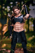 Carica l&#39;immagine nel visualizzatore di Gallery, Thomas (176cm/5ft8): Soldier Silicone Dolls Big Silicone Dildo Full Body Masturbator for Girls
