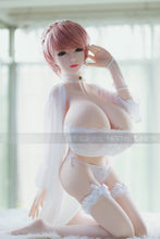 Lade das Bild in den Galerie-Viewer, Danette: 4ft6 140cm Huge Breasts Sex Doll Real Love Doll for Men
