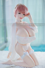 Lade das Bild in den Galerie-Viewer, Danette: 4ft6 140cm Huge Breasts Sex Doll Real Love Doll for Men
