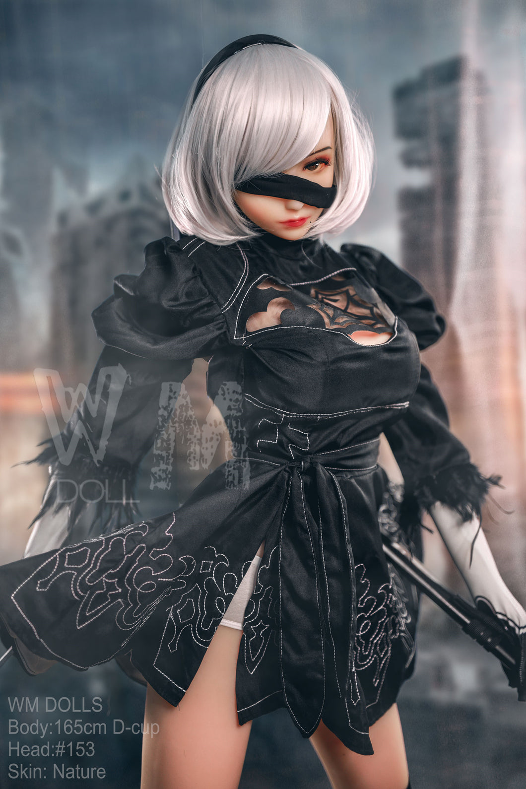 NieR(165cm/5ft4): 2021 Anime Sex Doll Real Figure Love Doll Cosplay(outfit is available)