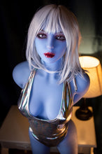 Load image into Gallery viewer, Marlette(158cm/5ft2): Elf Sex Doll Blue Small Breast Girl Secret Sex
