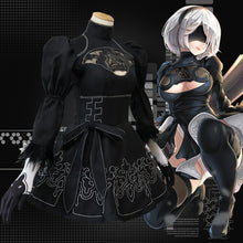 Charger l&#39;image dans la galerie, Free Shipping NieR Automata Heroine Anime Cosplay Dress Standard Outfit
