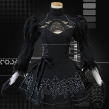 Load image into Gallery viewer, Free Shipping NieR Automata Heroine Anime Cosplay Dress Standard Outfit
